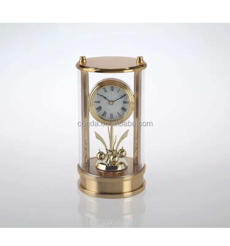 Horloge intelligente A6048G de grande taille, pendule cadeau pour décoration d'affaires ou de la maison, avec pendule rotative