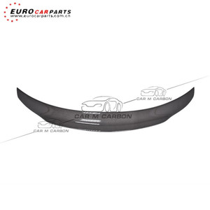 C63 Carbon Fiber Rear Wing for MB <strong>C</strong>-class W205 C63 to P-style Carbon Fiber C63 <strong>Trunk</strong> Spoiler Fit for W205 C63 14-16y - Product Image 5