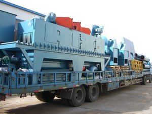 Roller Conveyor Type Continuous Passing Shot <strong>Blasting</strong> Machine (Q69)