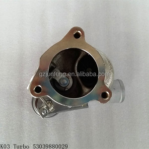 エンジンAPU/ ARKターボチャージャー53039880029 for Audi A6 1.8T (C5) turbo k03 058145703JV 058145703N