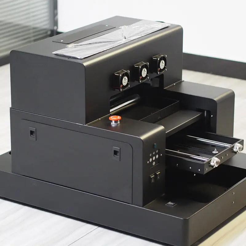 디지털 UV 인쇄를 위한 Ocbestjet 디지털 방식으로 평상형 트레일러 인쇄 기계 A3 UV 인쇄 기계 기계
