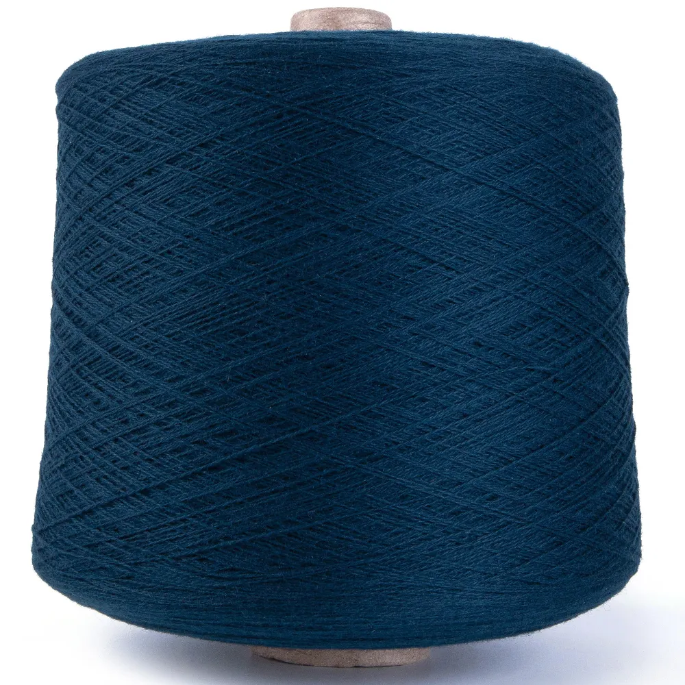 Patrón teñido de lana de tejer a mano al por mayor
