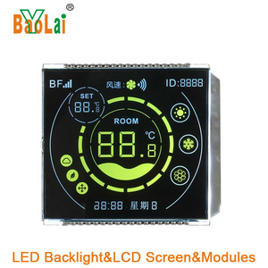 Monochromes LCD Hersteller TN HTN FSTN VA Bildschirm benutzer definierte Größe 7 Segment Anzeige für Temperatur Energie zähler - Product Image 4