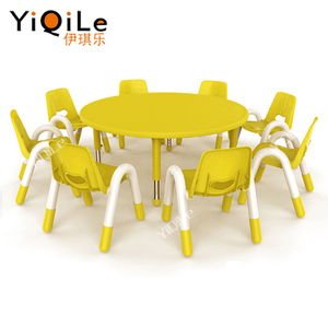โต๊ะกลมเด็กโต๊ะเรียนเด็กชุดเฟอร์นิเจอร์สำหรับสถานรับเลี้ยงเด็ก - Product Image 3
