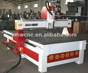 Máquina enrutadora CNC automática 1325, herramienta ATC de husillo único de madera, alimentación de Motor de 5KW, sistema de Control Servo DSP, superficie de mesa de vacío - Product Image 2