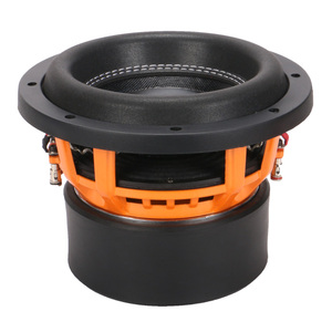 8inch Aluminum Basket 100 oz Magnet Motor 500w <strong>Rms</strong>/1000w Max Powered Spl Sub Woofer Subwoofer