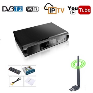 กล่องรับสัญญาณทีวี1080P HD, กล่องรับสัญญาณทีวีเครื่องรับสัญญาณ DVB-T2 MPEG4ดิจิตอลสำหรับ IPTV - Product Image 5
