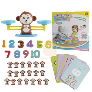 モンキーバランスツール子供デジタルゲームキッズカウントおもちゃ学習数学追加モンテッソーリ教育数学おもちゃ - Product Image 5