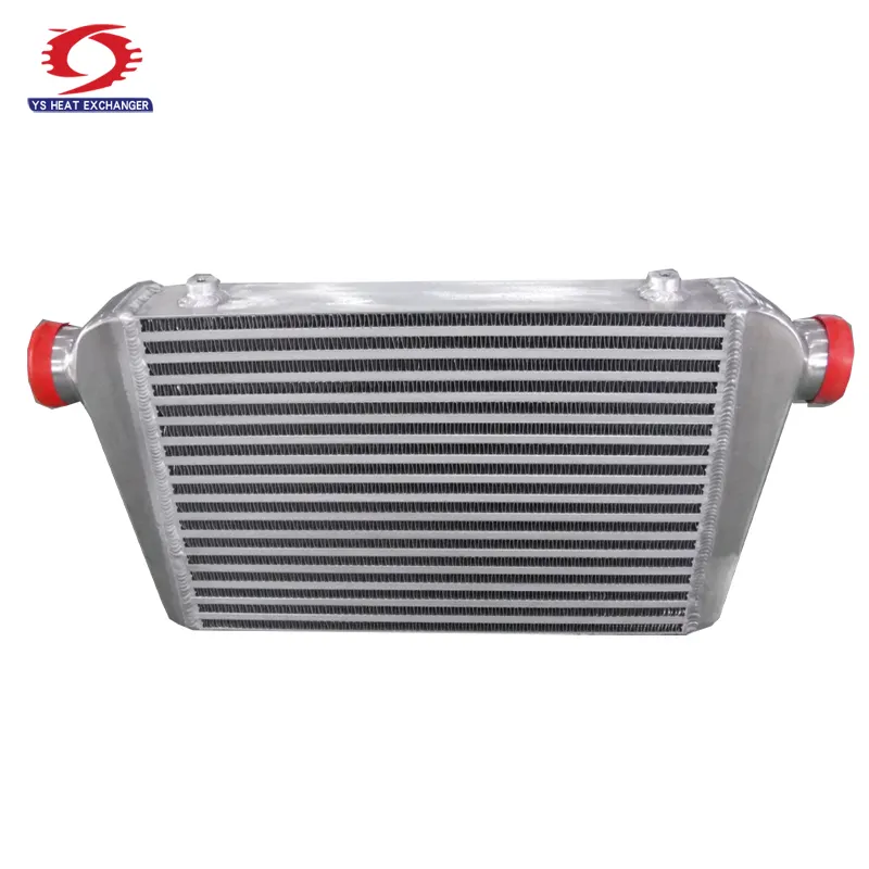 Intercooler turbo automático de aluminio pulido universal