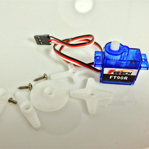 FEETECH FS90R Micro <strong>360</strong> <strong>Degree</strong> Continuous Rotation Mini 9g RC <strong>Servo</strong> for Rc Car Toy DiY Robot Micro:bit Programming Part - Product Image 5