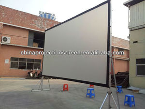 150 Inch Quick Fold <strong>Projection</strong> <strong>Screen</strong> with <strong>Front</strong> and Rear Material