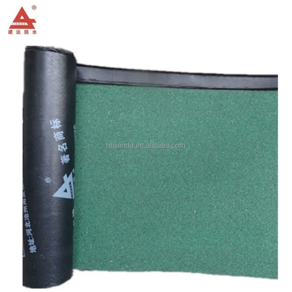 Wholesale torch applied asphalt roof felt roll with green sand
