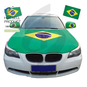 Hot Selling Factory Price Custom Car Bonnet <strong>Flag</strong> Engine Hood Cover for All Countries - Product Image 5