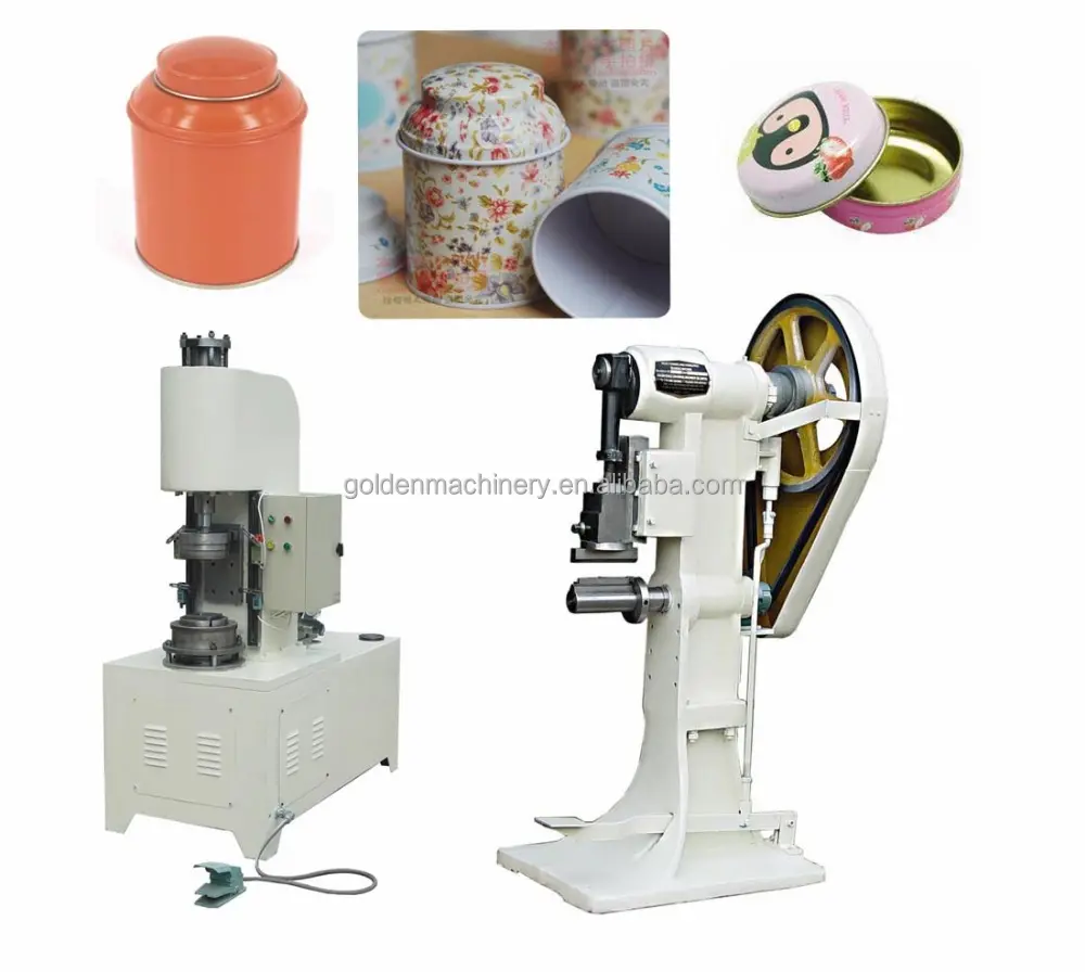 Machine de Production semi-automatique, pour thé, cadeaux, biscuits, emballage en métal