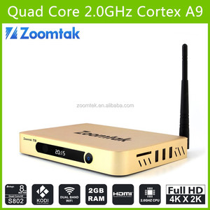 UHD 4k 3d 8 lõi Mali 450 GPU <span class=keywords><strong>XBMC</strong></span> android tv box hỗ trợ youtube bluetooth skype với <span class=keywords><strong>XBMC</strong></span> <span class=keywords><strong>miracast</strong></span> android tv box - Product Image 2