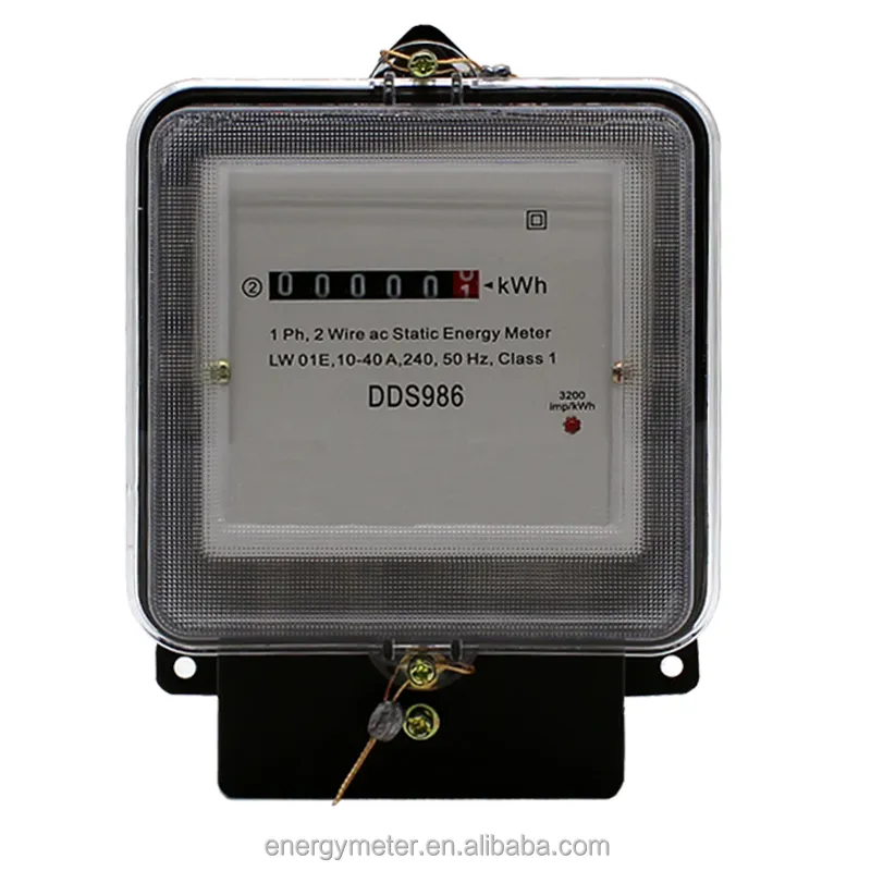 very cheap price single phase electronic energy meter for Nipal Market