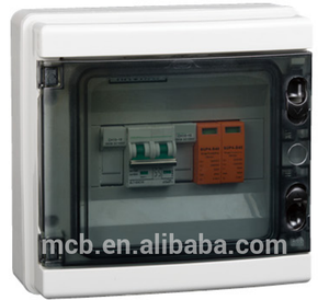 Abierto de PV 1 cuerdas de entrada 1 salida de cruce/distribución/combinador caja Sistema de panel solar