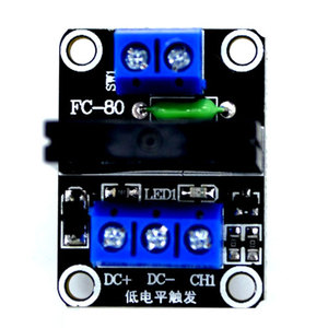 DC 5V 1 Kanal Low Level Trigger Halbleiter relais Modul platine mit resistiver Sicherung 240V 2A 1-Wege-Halbleiterrelais - Product Image 6
