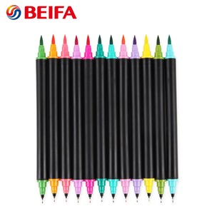 Beifa marka RY241200 toptan çok fonksiyonlu suluboya işaretleyici çift ucu fırça kalemler - Product Image 2