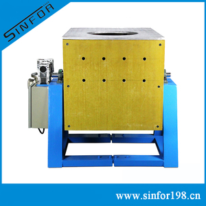 Forno elétrico de derretimento da indução 50 <span class=keywords><strong>kg</strong></span> para fundição de alumínio