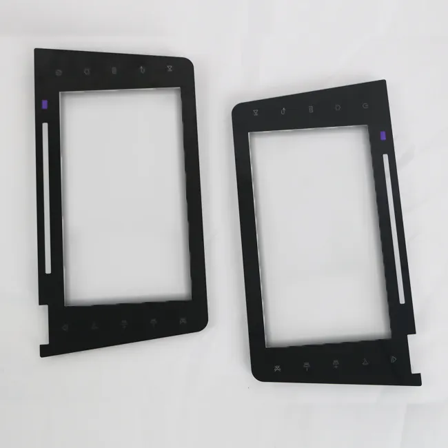 Seda-impresión de pantalla de panel de vidrio templado para TV pantalla LCD protector de pantalla