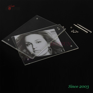 Rõ Ràng Acrylic <span class=keywords><strong>Plexiglass</strong></span> Kính Hữu Cơ Nam Châm Khung Ảnh Ảnh - Product Image 6