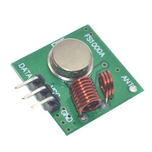 Venta caliente 433 Mhz RF transmisor y el receptor y módulo de enlace kit/ARM/315 MHZ MCU WL/433 MHZ inalámbrico