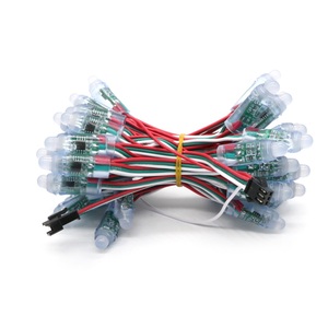 WS2811 IC RGB 12 мм полноцветная светодиодная лента 12 в светодиодный пиксельный модуль водонепроницаемый IP68 точечный светильник - Product Image 2