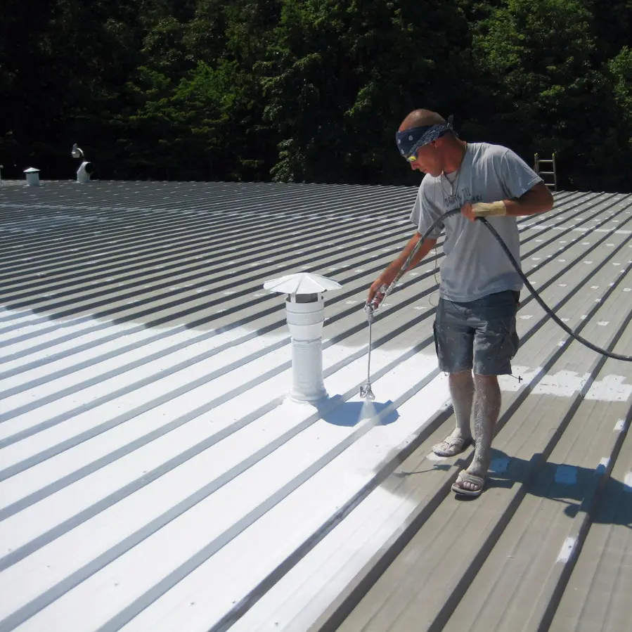 Elastomérico Flexible no grietas resistente a los rayos UV K8-2 revestimiento de techo