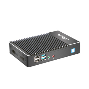 คอมพิวเตอร์คุณภาพสูง K1คอมพิวเตอร์ไร้พัดลมจอแสดงผลคู่1 * VGA 1 * HD-MI ลินุกซ์ Win10แบร์โบน X86คอมพิวเตอร์มินิพีซี - Product Image 2