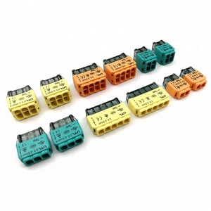 LED Fast Quick Wires <strong>Push</strong>-in <strong>Push</strong> Wire Connector for 2.5mm2 24A Direct <strong>Push</strong> in Connector Wire <strong>Terminal</strong> <strong>Blocks</strong> for 2P - Product Image 4
