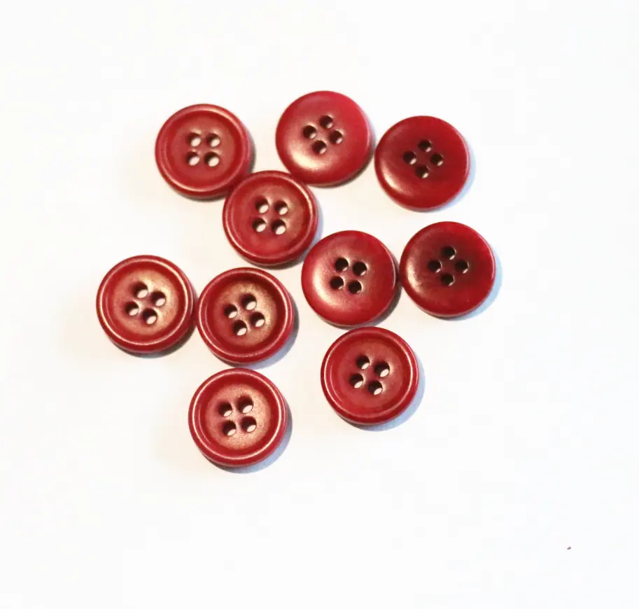 Diferentes tipos de botones de corozo, botones de abrigo pintados a mano de 22mm, tipos de botones de ojo de pez