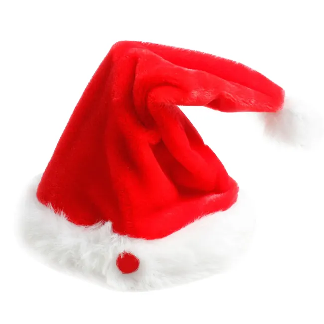 Navidad regalos de peluche de Navidad Musical electrónico Navidad sombrero de Santa