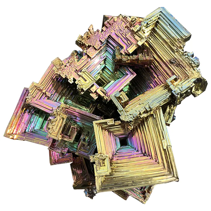 Wholesale prices bismuth mineral and rock specimen for decoration