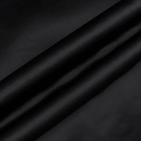 Howmay tecido de cetim elástico 19 m/m, 43 "108cm 95% seda 5% spandex, preto, rosa e branco, para vestir pijamas