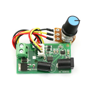 Regolatore di velocità motore Micro PWM DC 6V 12V 24V 3A scheda piccola velocità - Product Image 1