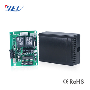 YET402PC + YET019 codice fisso 5326/5327 2 canali kit ricevitore con telecomando 433mhz 390mhz rf trasmettitore e ricevitore radio - Product Image 2