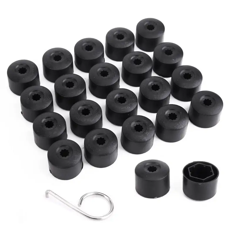 17 Hex 19 Hex Plastik Aluminium Wheel Lug Nut Baut Tutup Penutup Roda Nut Cover