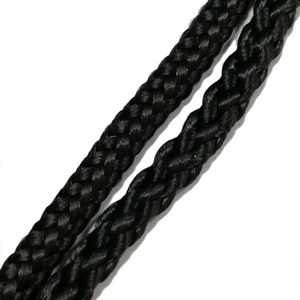 <span class=keywords><strong>6mm</strong></span> örgülü kordon renkli tığ örgü halat pamuk/polyester /pp halat örgülü halat çekme kablosu
