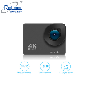 WIFIコントロール2.0インチ防水4Kアクションスポーツカメラoemロゴ4kUHDスポーツアクションカメラ