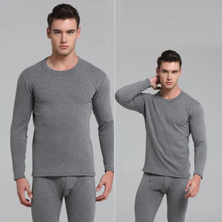 Ultra suave térmica ropa interior larga caliente conjunto de los hombres