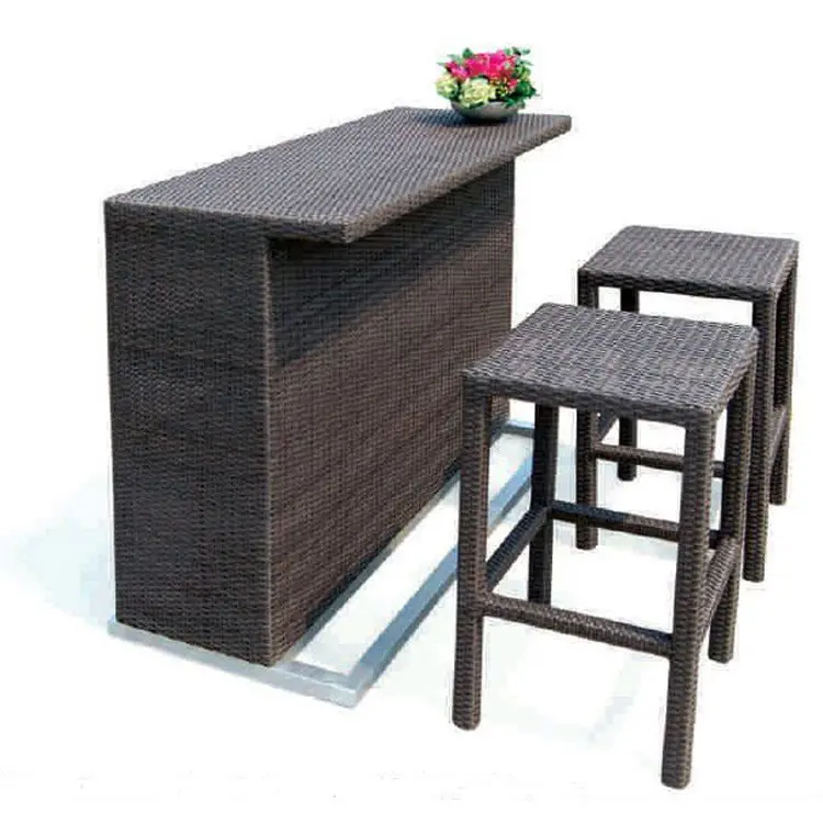 Terlaris Furnitur Bar Teras Luar Ruangan Furnitur Bar Pantai