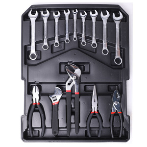 599件铝箱工具包自动工具手推车套装多种五金工具套装