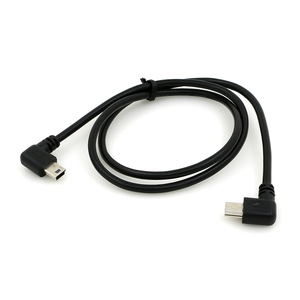 UL2725 28AWG通用串行总线屏蔽高速2.0修订版5线微型至迷你通用串行总线电缆，带充电适配器，用于相机电脑