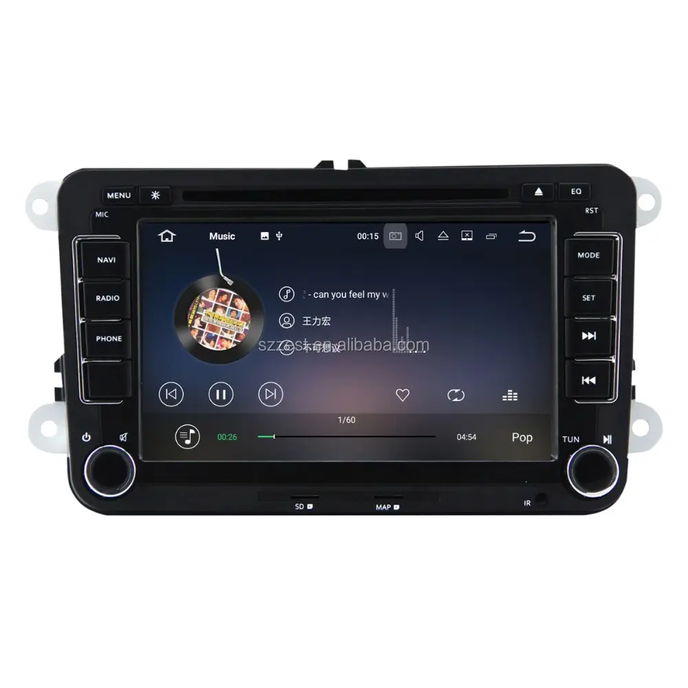 Dashboard dokunmatik ekran araç dvd oynatıcı oynatıcı android araba radyo için volkswagen passat b6 b7 golf 5 navigasyon multimedya