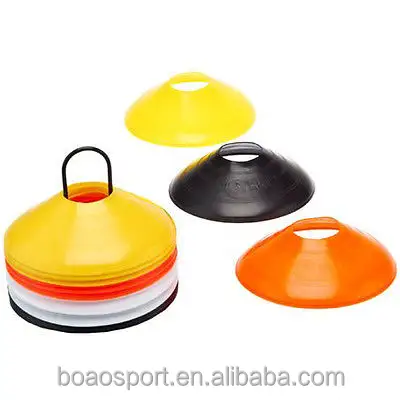 Conjunto de equipamentos de treinamento de futebol, marcadores de cone para treinamento esportivo, cone de plástico