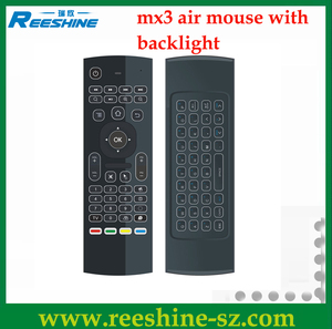Shenzhen wireless controller 2,4G mx3 smart fernbedienung hintergrundbeleuchtung - Product Image 2