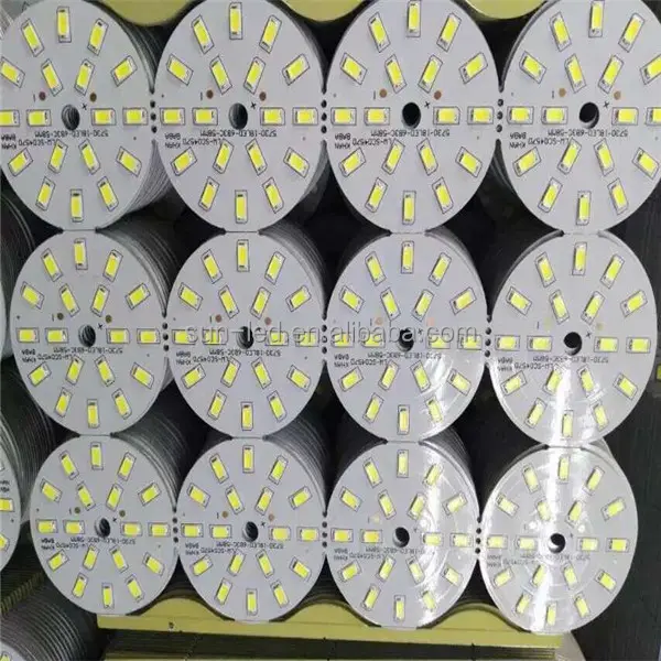 Alluminio HA CONDOTTO La Lampadina PCB, SMD5730 PCB LED Con Circuito Integrato di Epistar LED