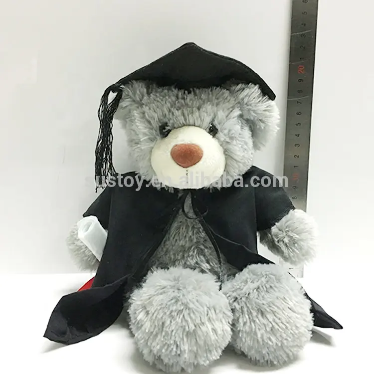 Graduated uniform Giant bulk oem China Plush Toy Graduation Large Teddy Bear