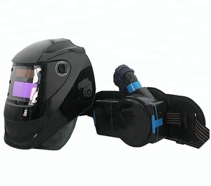 人工呼吸器付き溶接ヘルメット-自動黒ずみ - Product Image 1